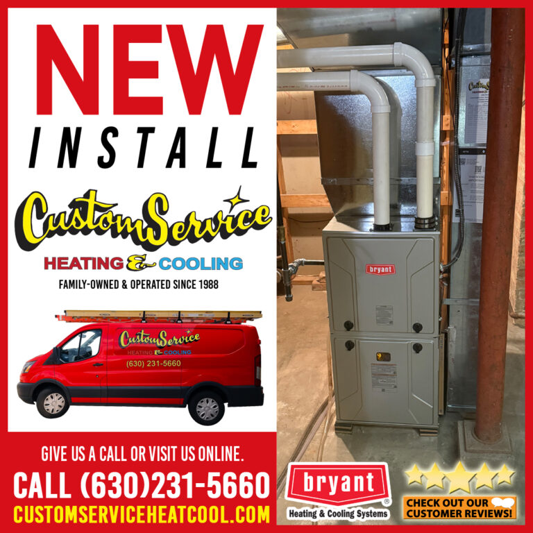 New Jan 2026 Install - Custom Service Heating and Cooling 222