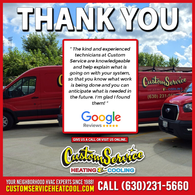 Custom Service Heating and Cooling March 2 2026 REVIEW